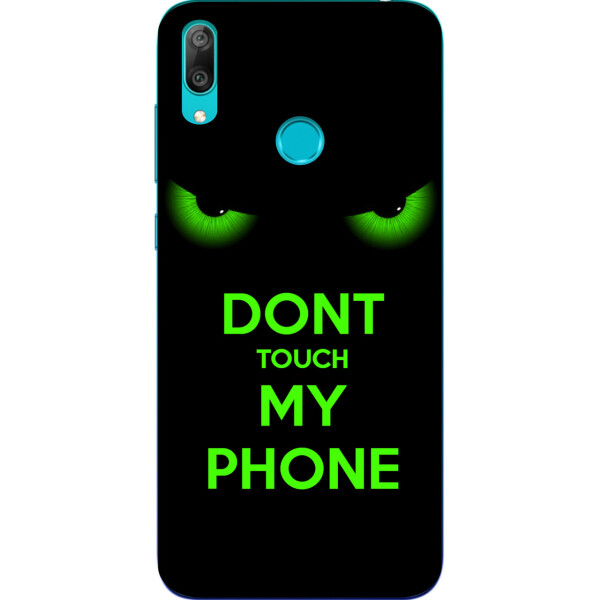 

Бампер силиконовый чехол Amstel для Huawei Y7 2019 с картинкой Зеленые глаза