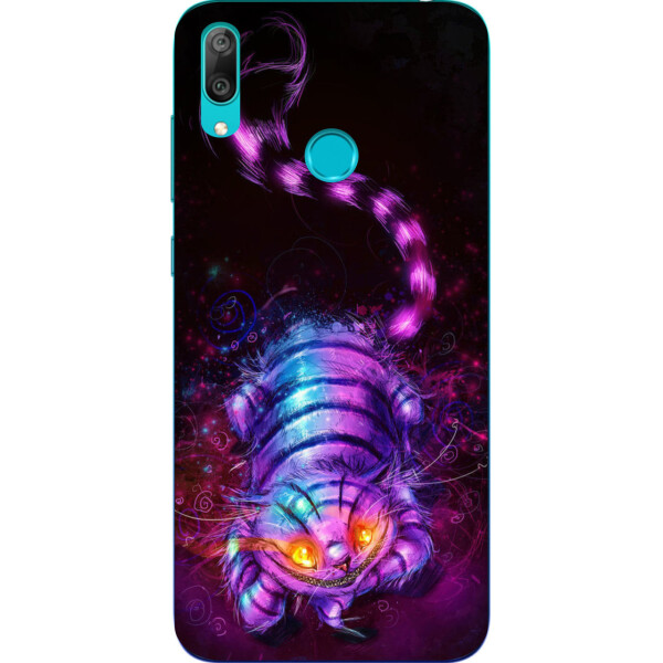 

Оригинальный чехол накладка Amstel для Huawei Y7 2019 с картинкой Чеширский кот