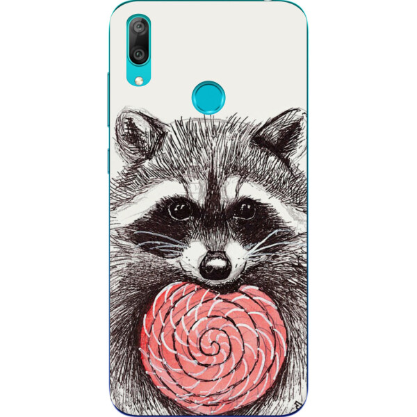 

Чехол бампер Amstel для Huawei Y7 2019 с принтом Енот