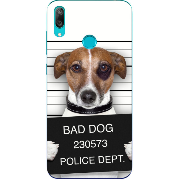 

Чехол бампер Amstel для Huawei Y7 2019 с принтом Bad Dog