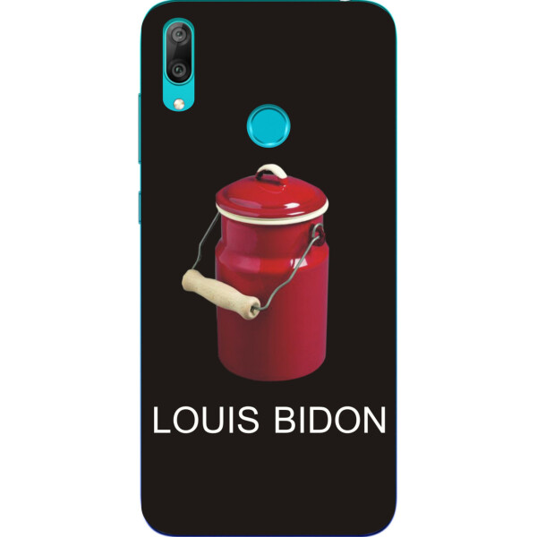 

Антибрендовый силиконовый чехол Amstel для Huawei Y7 2019 с картинкой Louis Bidon