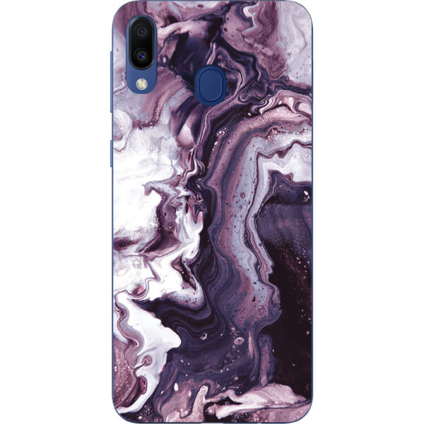 

Силиконовый чехол Amstel с рисунком для Samsung Galaxy M20 Марбл