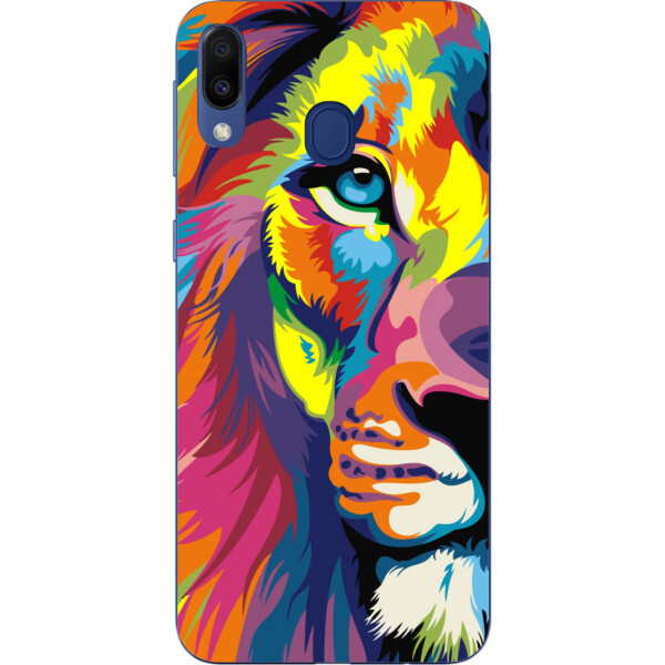 

Силиконовый TPU Amstel чехол для Samsung Galaxy M20 с картинкой Цветной лев