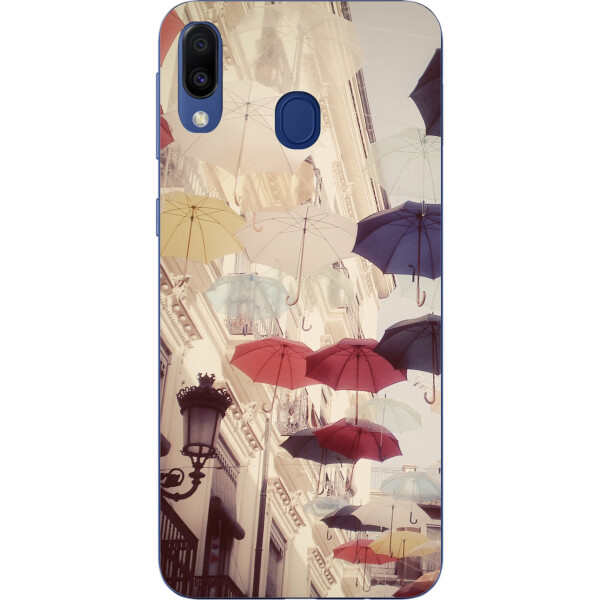 

Оригинальный чехол накладка Amstel для Samsung Galaxy M20 с картинкой Зонтики