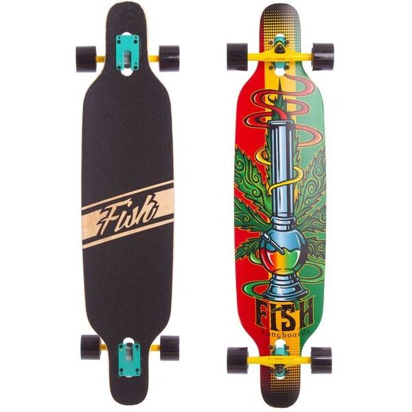 

Скейтборд Лонгборд Fish Skateboards 38 Rasta FreeRide 96 см (ln130)