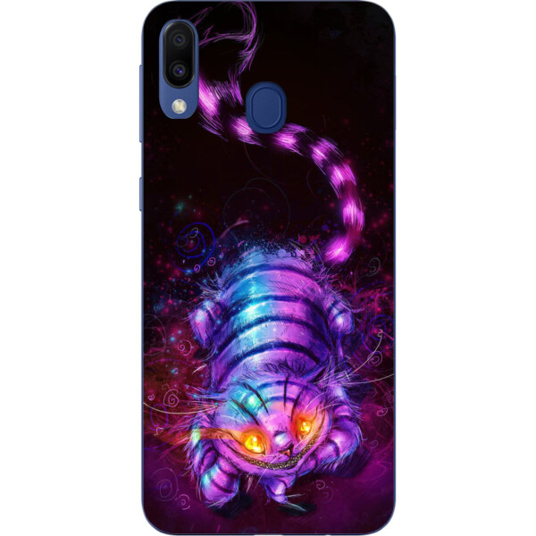 

Чехол бампер Amstel для Samsung Galaxy M20 с принтом Чеширский кот
