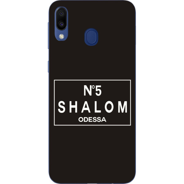 

Антибрендовый силиконовый чехол Amstel для Samsung Galaxy M20 с картинкой Shalom №5 Odessa
