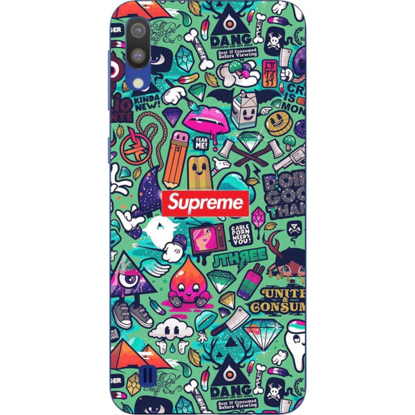 

Силиконовый чехол Amstel с рисунком для Samsung Galaxy M10 Креатив Supreme