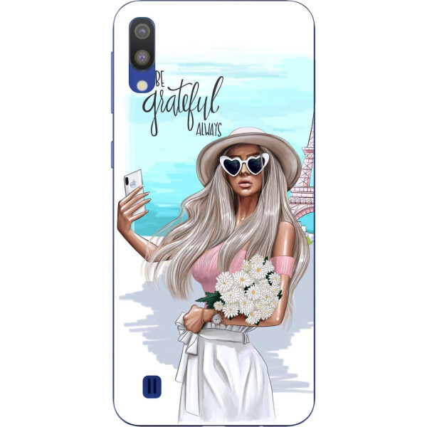 

Силиконовый чехол Amstel с рисунком для Samsung Galaxy M10 Селфи