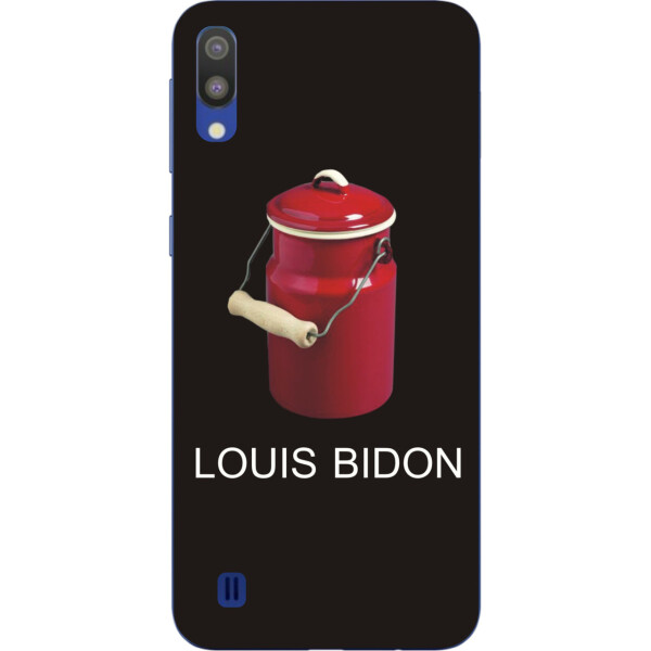 

Антибрендовый силиконовый чехол Amstel для Samsung Galaxy M10 с картинкой Louis Bidon
