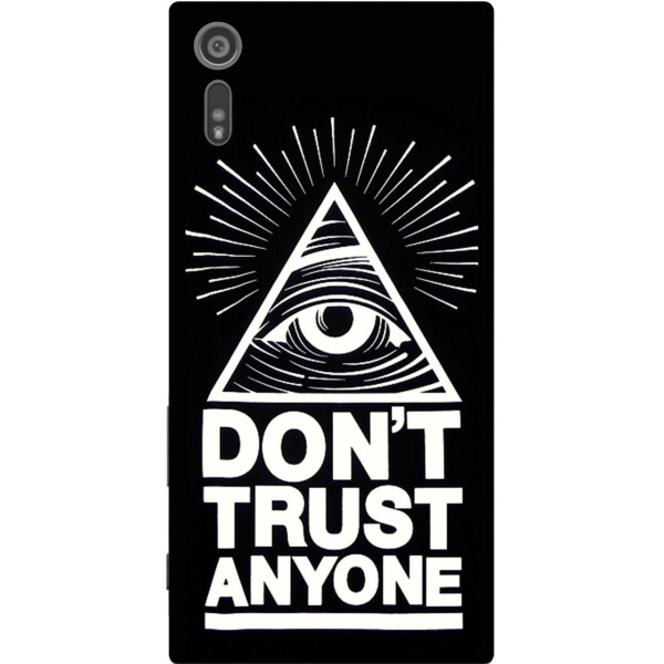 

Силиконовый чехол бампер Amstel для Sony Xperia XZ f8332 с картинкой Глаз в треугольнике
