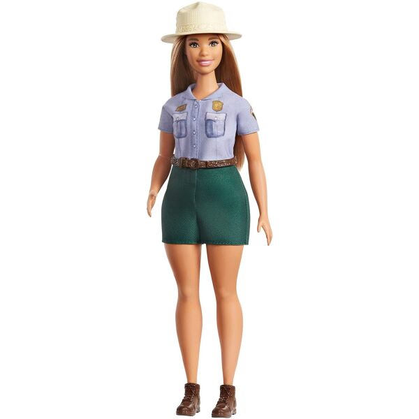 

Кукла Барби Смотритель парка Barbie Careers Park Ranger Curvy Blonde Doll GNB31