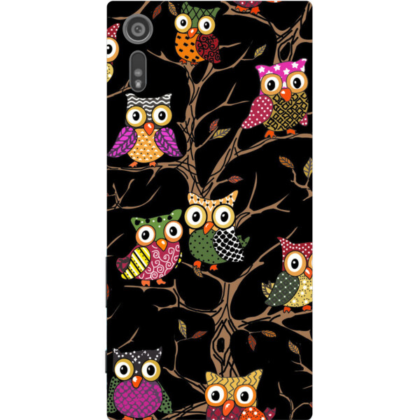 

Оригинальный чехол накладка Amstel для Sony Xperia XZ f8332 с картинкой Совята