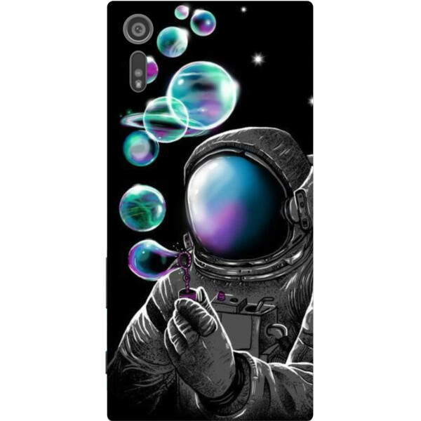 

Оригинальный чехол накладка Amstel для Sony Xperia XZ f8332 с картинкой Космонавт и планеты