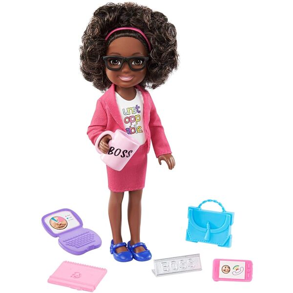 

Кукла Барби Челси Я могу быть ​Босс Barbie Chelsea Can Be Playset with Brunette Boss Doll GTN93
