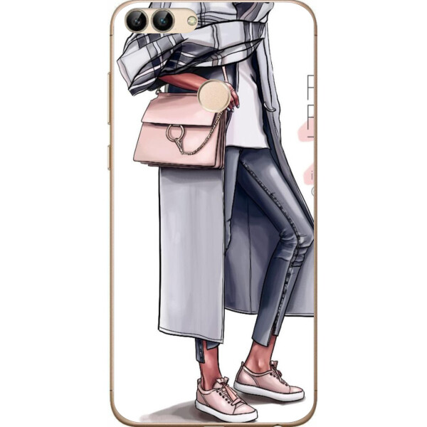 

Силиконовый чехол бампер Amstel для Huawei P Smart с картинкой Fashion
