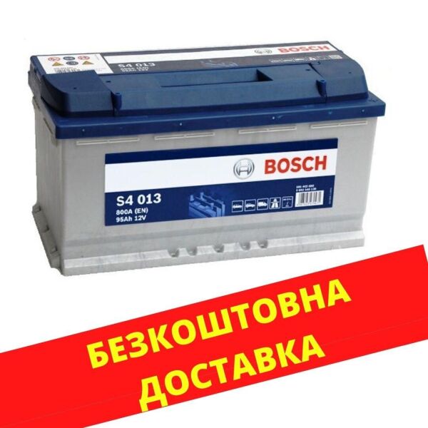 

Автомобильный аккумулятор Bosch 6СТ-95 (R +) S4