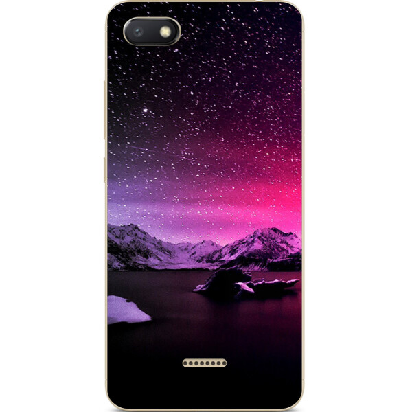 

Силиконовый чехол бампер Amstel для Xiaomi Redmi 6A Звездное небо