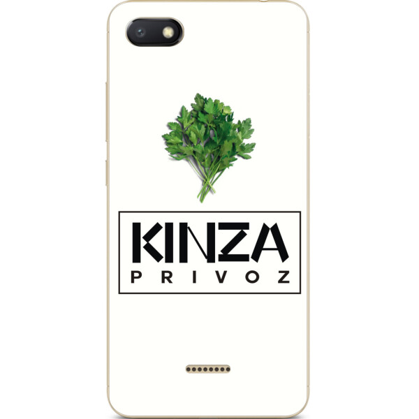 

Антибрендовый силиконовый чехол Amstel для Xiaomi Redmi 6A с картинкой Kinza Privoz