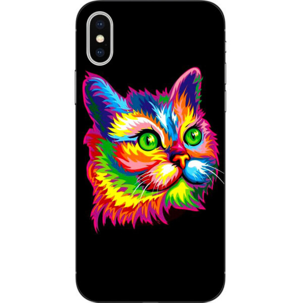 

Силиконовый чехол Amstel с рисунком для Iphone Xs Яркий кот