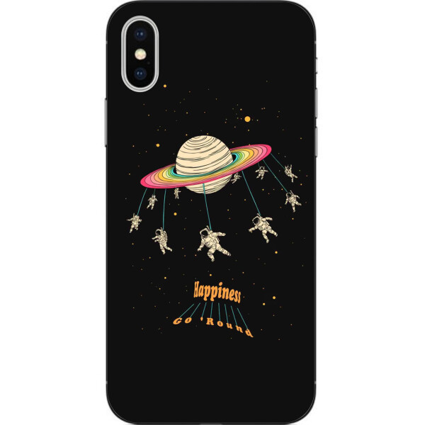 

Силиконовый чехол бампер Amstel для Iphone Xs с картинкой Карусель
