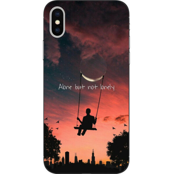 

Чехол силиконовый Amstel для Iphone Xs с картинкой Надпись