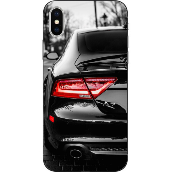 

Чехол силиконовый Amstel для Iphone Xs с картинкой Машина