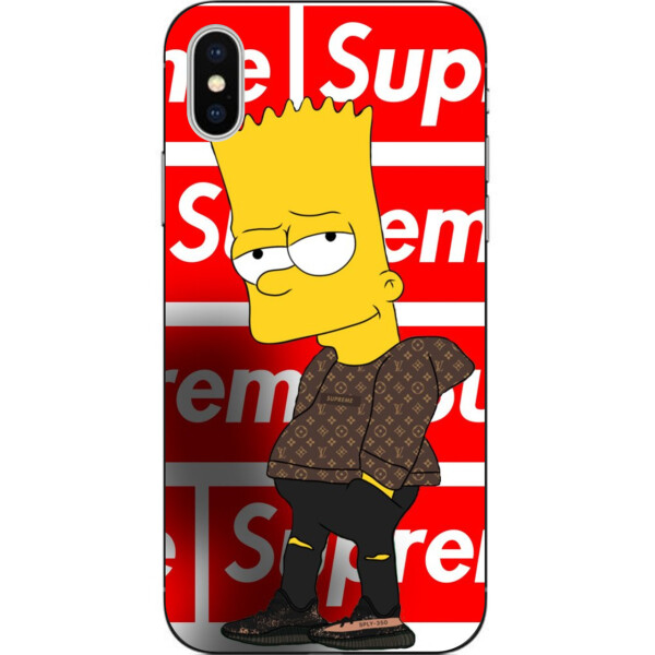 

Бампер силиконовый чехол Amstel для Iphone Xs с картинкой Симпсон