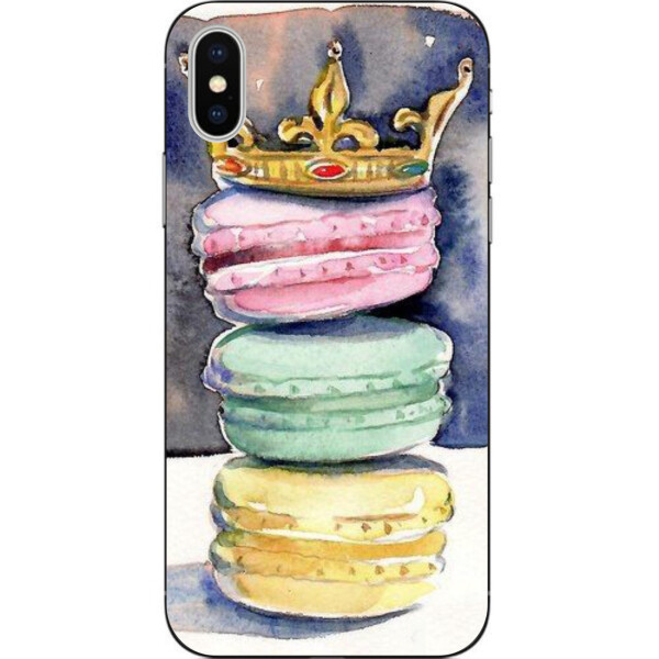 

Бампер силиконовый чехол Amstel для Iphone Xs с картинкой Пирожное
