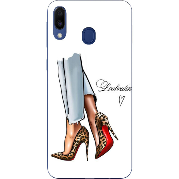 

Силиконовый чехол Amstel для Samsung Galaxy A30 2019 A305F с картинкой Лабутены