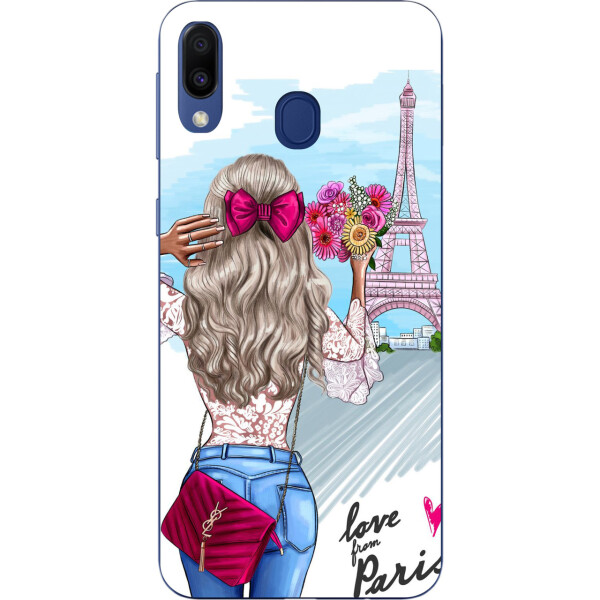 

Силиконовый чехол Amstel для Samsung Galaxy A30 2019 A305F с картинкой Париж