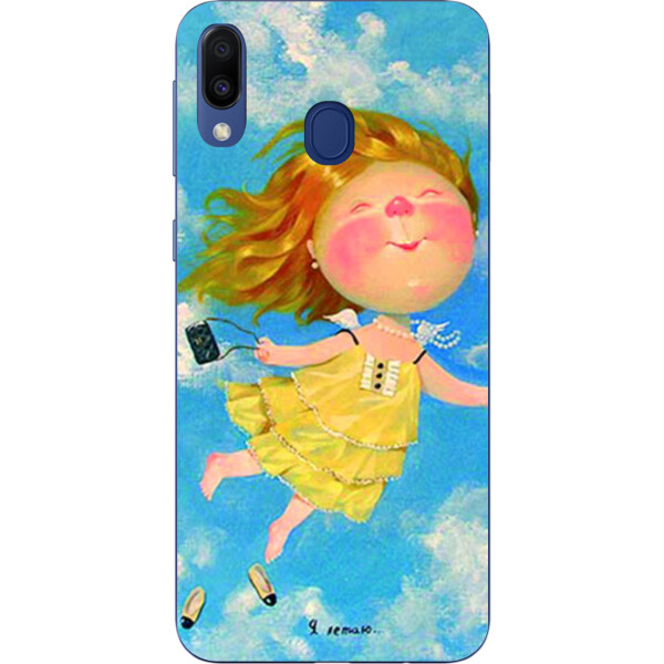 

Силиконовый чехол Amstel для Samsung Galaxy A30 2019 A305F с картинкой Гапчинская Я летаю