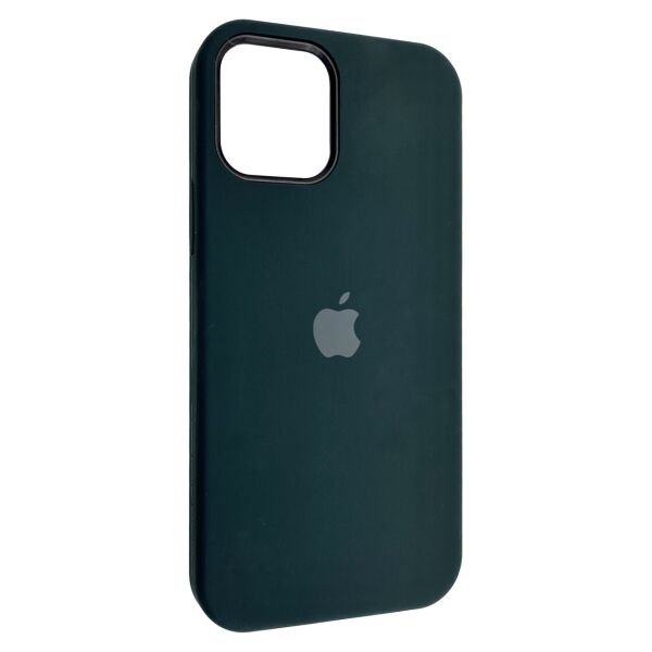

Чехол-накладка Silicone Case Full Cover для Apple iPhone 12 mini 5.4" (forest green)