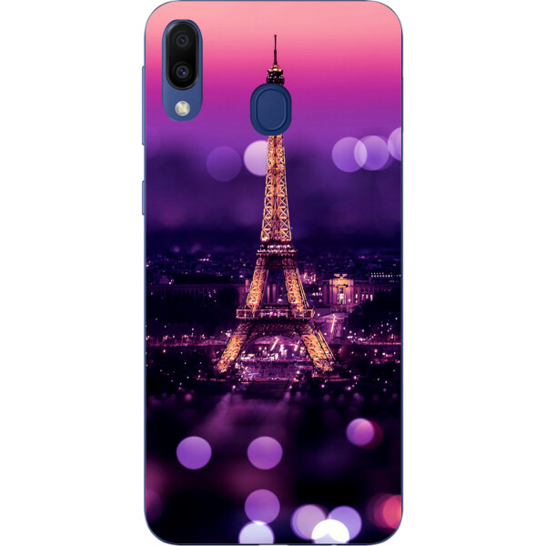 

Бампер силиконовый чехол Amstel для Samsung Galaxy A30 2019 A305F с картинкой Париж ночью
