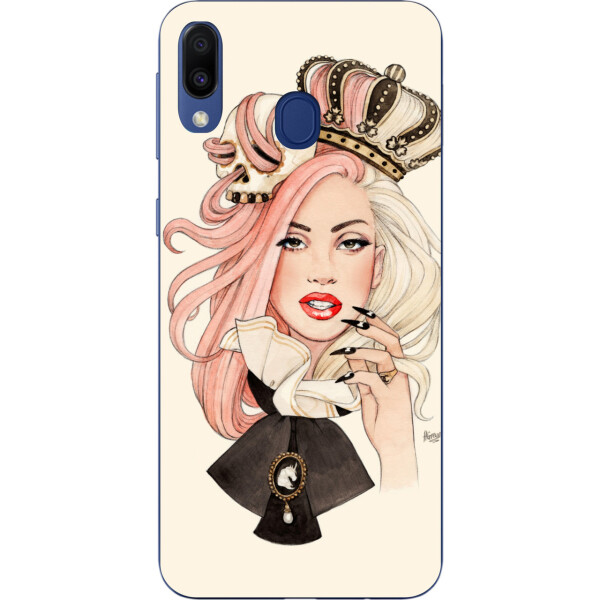 

Оригинальный чехол накладка Amstel для Samsung Galaxy A30 2019 A305F с картинкой Королева