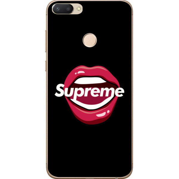

Бампер силиконовый чехол Amstel для ZTE Blade V9 с картинкой Губы Supreme