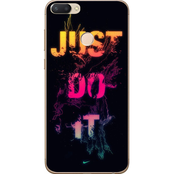 

Бампер силиконовый чехол Amstel для ZTE Blade V9 с картинкой Just do it