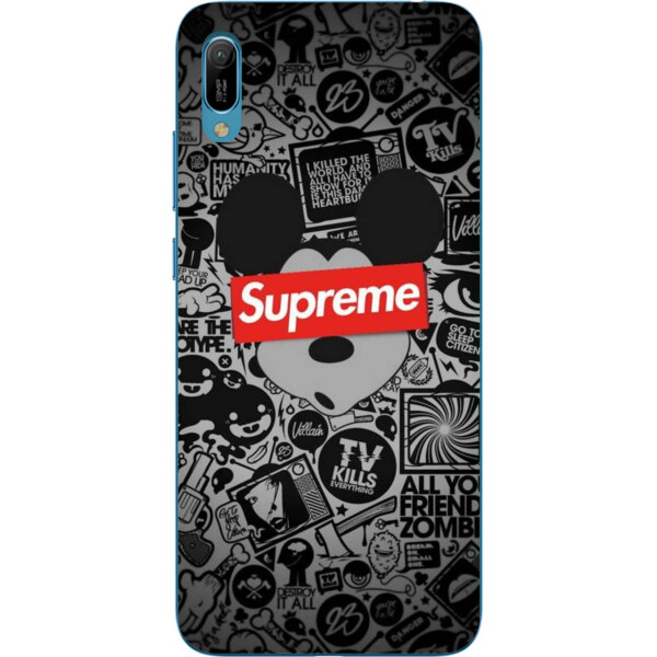 

Силиконовый чехол Amstel для Huawei Y6 2019 с картинкой Микки Supreme