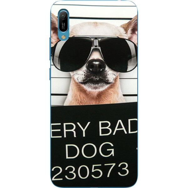 

Силиконовый чехол Amstel для Huawei Y6 2019 с картинкой Bad Dog