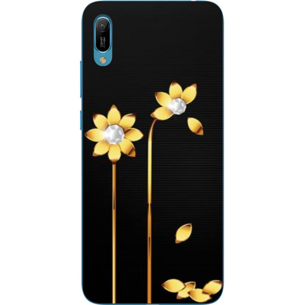 

Силиконовый чехол бампер Amstel для Huawei Y6 2019 с картинкой Цветы