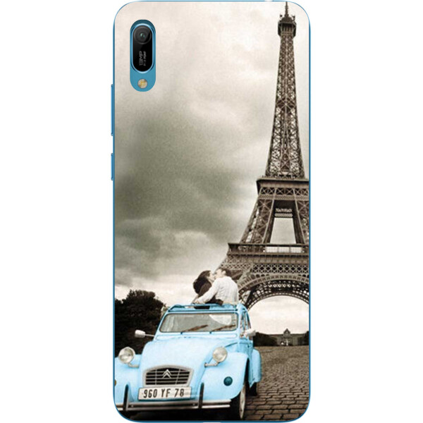 

Силиконовый чехол бампер Amstel для Huawei Y6 2019 с картинкой Париж