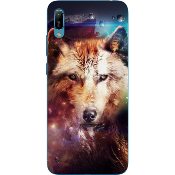 

Чехол силиконовый Amstel для Huawei Y6 2019 с картинкой Волк