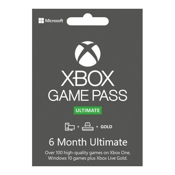 

Электронный код (Подписка) Xbox Game Pass Ultimate - 6 месяцев Xbox One/Series для всех регионов и стран
