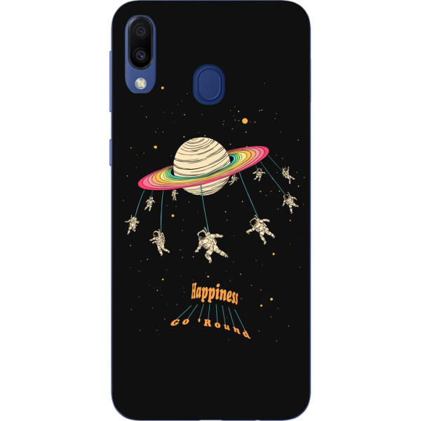 

Силиконовый чехол бампер Amstel для Samsung Galaxy A40 2019 A405F с картинкой Карусель