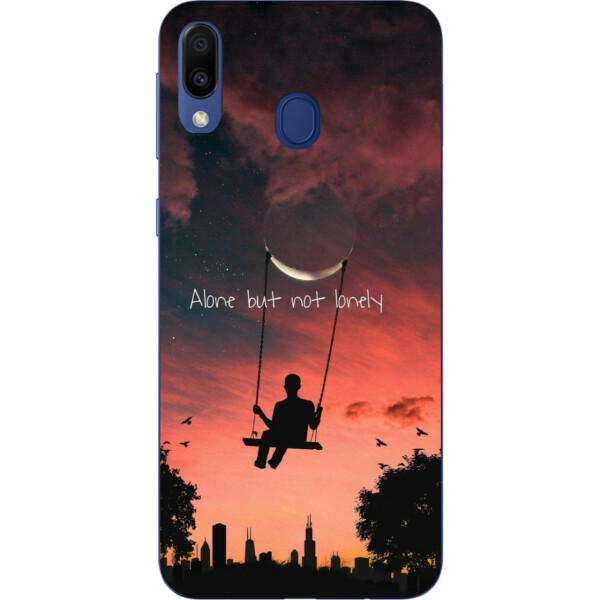 

Силиконовый чехол бампер Amstel для Samsung Galaxy A40 2019 A405F с картинкой Надпись