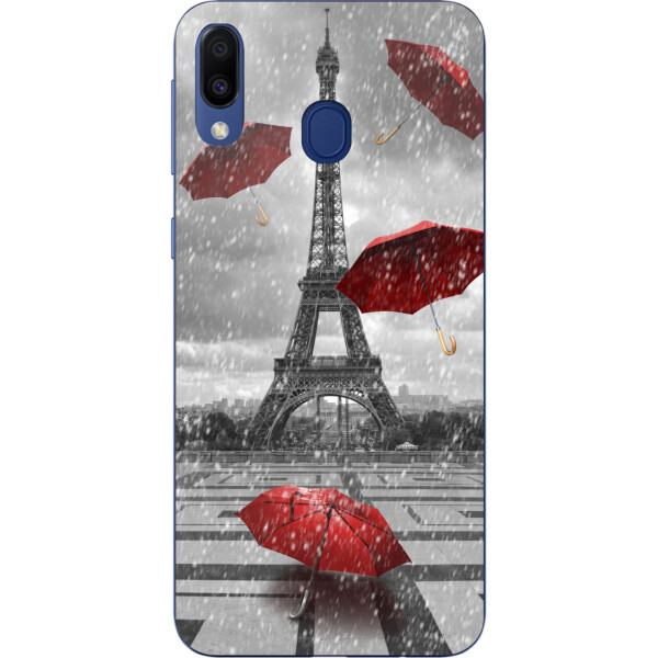 

Бампер силиконовый чехол Amstel для Samsung Galaxy A40 2019 A405F с картинкой Париж