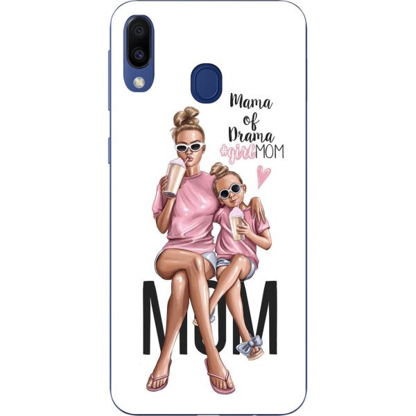 

Бампер силиконовый чехол Amstel для Samsung Galaxy A40 2019 A405F с картинкой Мама