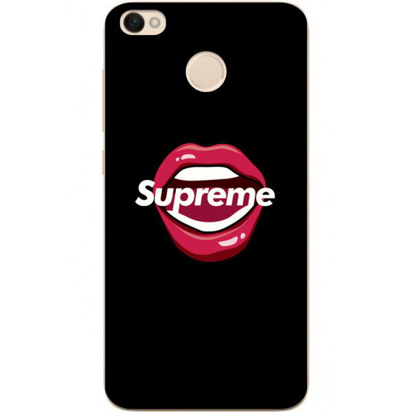 

Силиконовый чехол бампер Amstel для ZTE Blade A6 с картинкой Губы Supreme