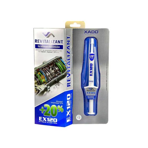 

Присадка Xado Revitalizant EX120 для автоматических трансмиссий 8 мл