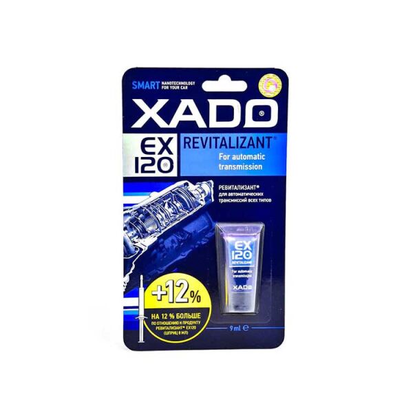 

Присадка Xado Revitalizant EX120 для автоматических трансмиссий 9 мл